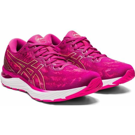 asics gel cumulus 23 womens running shoes pink 29634460287184