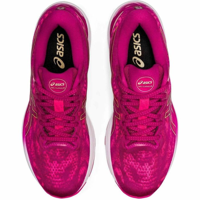 asics gel cumulus 23 womens running shoes pink 29634460319952