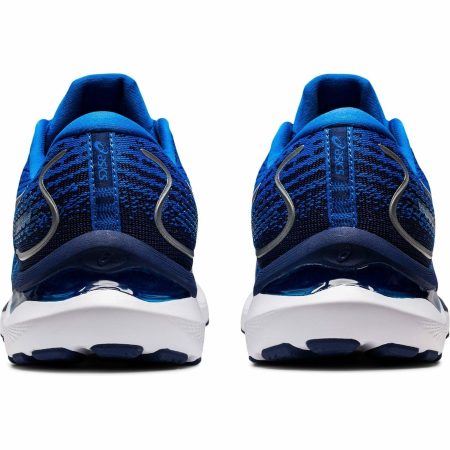 asics gel cumulus 24 mens running shoes blue 37451042816208