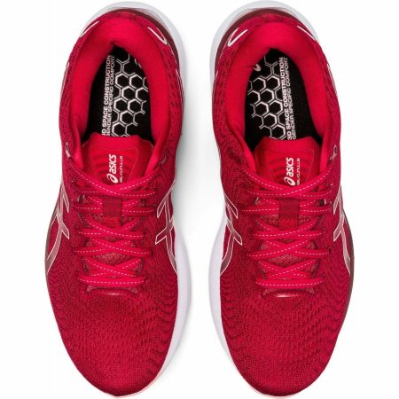 asics gel cumulus 24 womens running shoes red 37451213996240