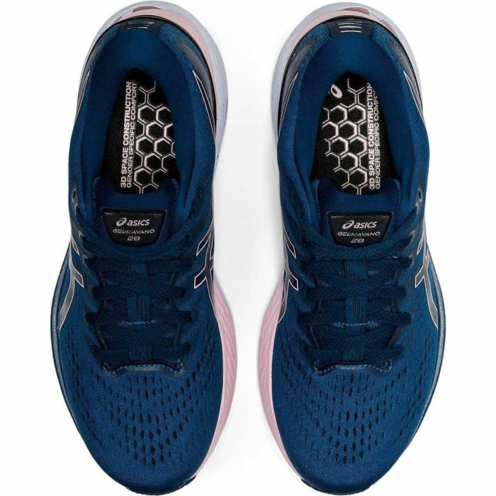 asics gel kayano 28 womens running shoes blue 29621505425616