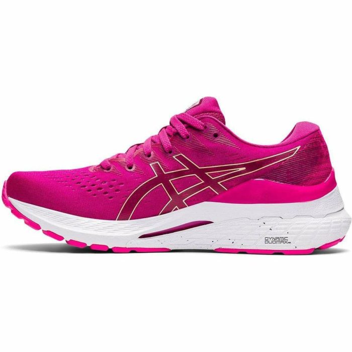 asics gel kayano 28 womens running shoes pink 29621694791888