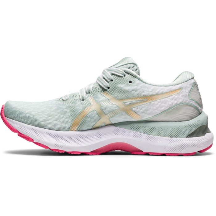 asics gel nimbus 23 sakura womens running shoes green 29712008020176