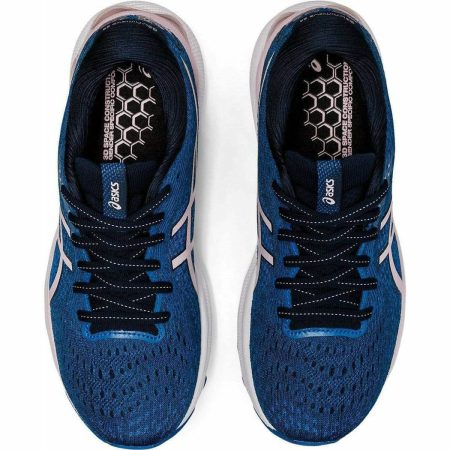 asics gel nimbus 24 womens running shoes blue 29629207019728