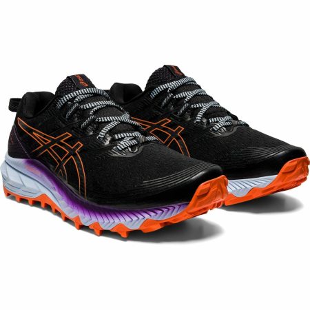 asics gel trabuco 10 womens running shoes black 37451352572112