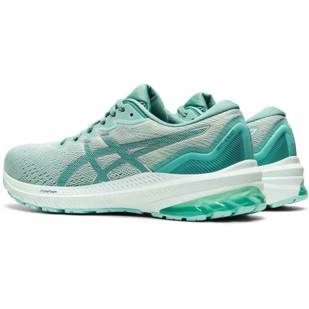 asics gt 1000 11 womens running shoes green 29621904048336