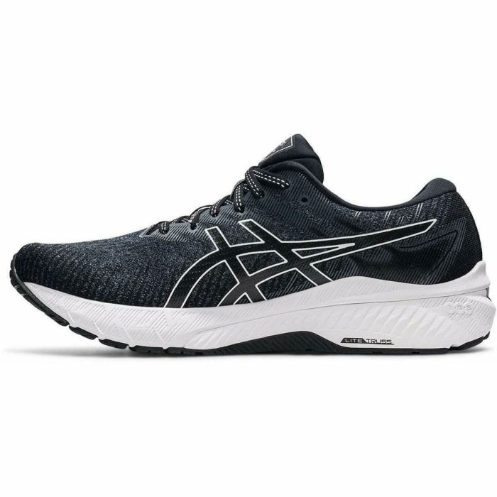 asics gt 2000 10 wide fit mens running shoes black 29675290951888