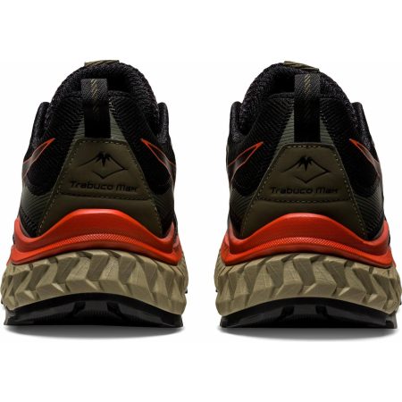 asics trabuco max mens trail running shoes black 37476136517840