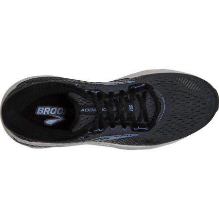 brooks addiction gts 15 mens running shoes black 29064450998480