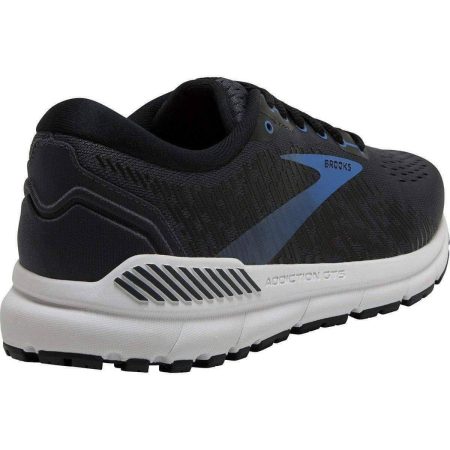 brooks addiction gts 15 mens running shoes black 29064451031248
