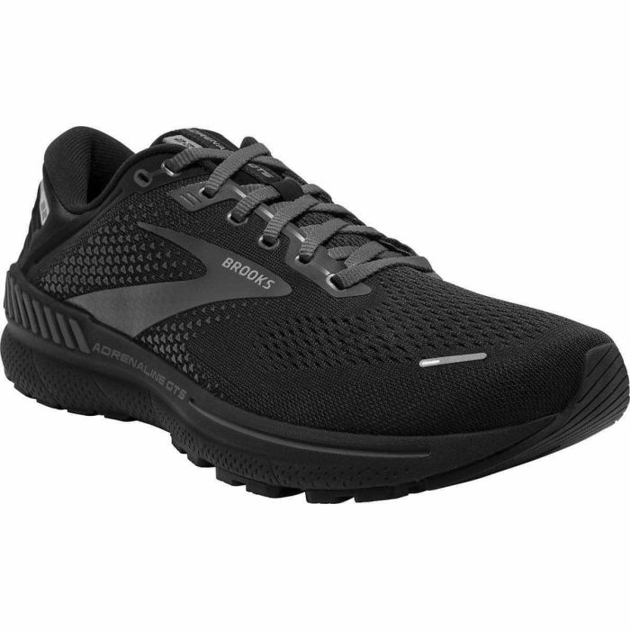 brooks adrenaline gts 22 wide fit 4e mens running shoes black 29675872878800