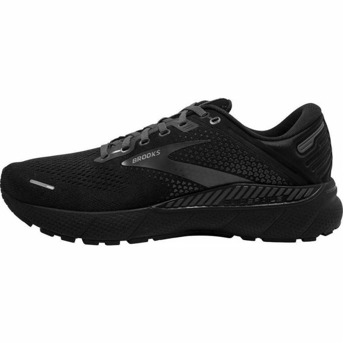 brooks adrenaline gts 22 wide fit mens running shoes black 29675840372944