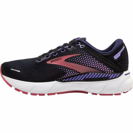 brooks adrenaline gts 22 wide fit womens running shoes black 29676247187664