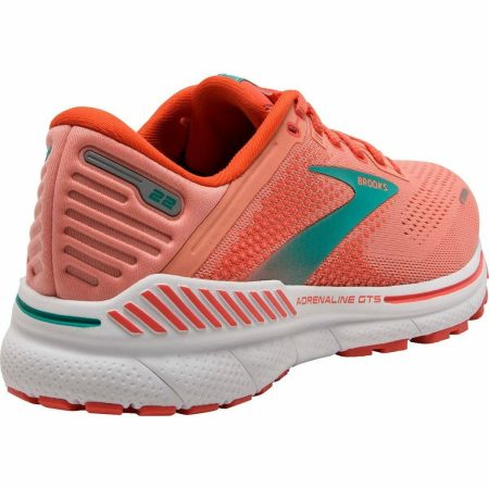 brooks adrenaline gts 22 womens running shoes pink 30127361229008