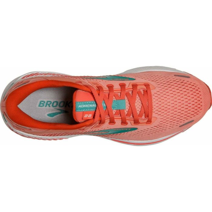 brooks adrenaline gts 22 womens running shoes pink 30127361261776