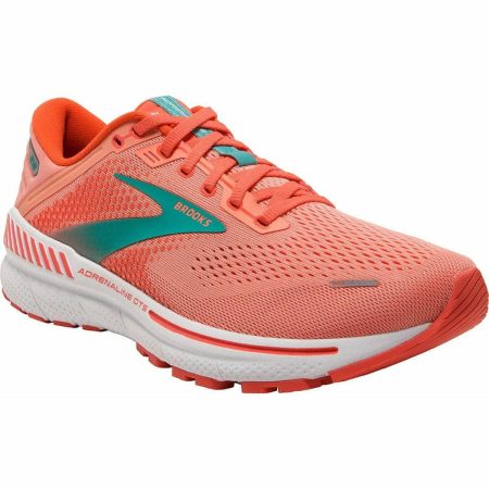 brooks adrenaline gts 22 womens running shoes pink 30127361425616