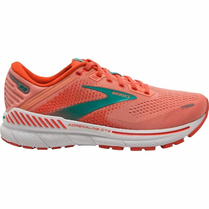 brooks adrenaline gts 22 womens running shoes pink 30127361458384