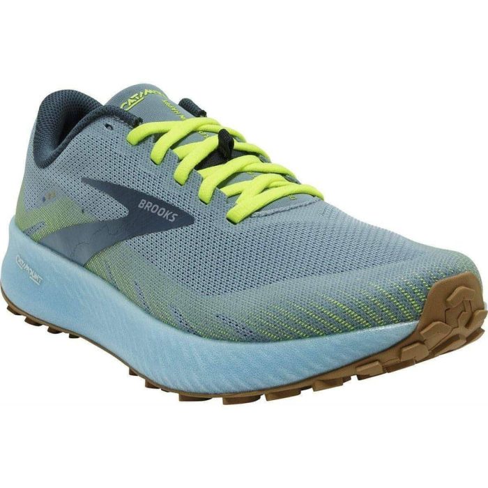 brooks catamount womens trail running shoes blue 29064823668944
