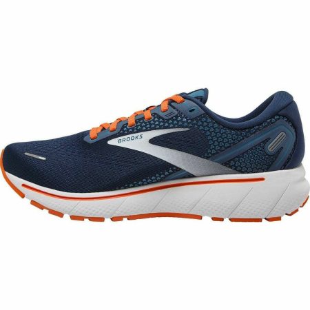 brooks ghost 14 mens running shoes blue 29683289817296