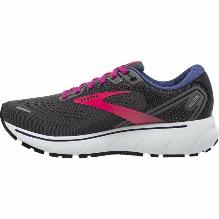 brooks ghost 14 womens running shoes grey 29683623264464