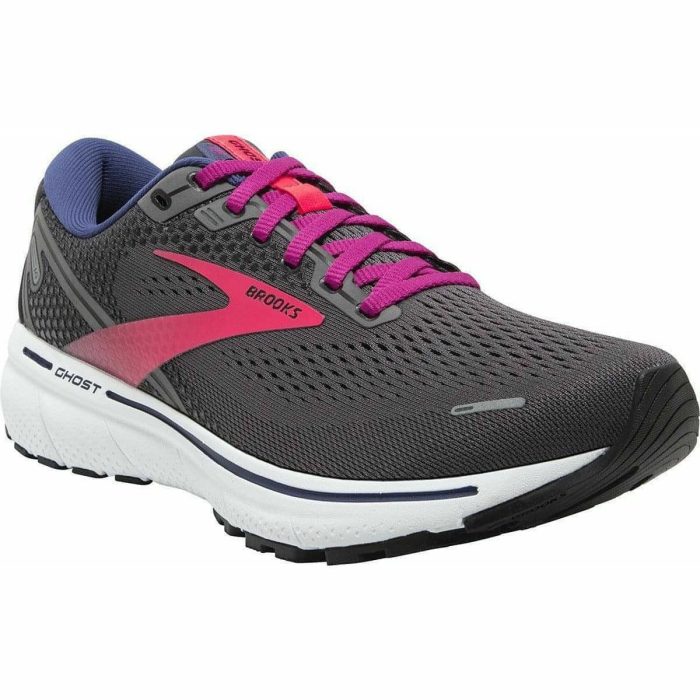 brooks ghost 14 womens running shoes grey 29683623559376
