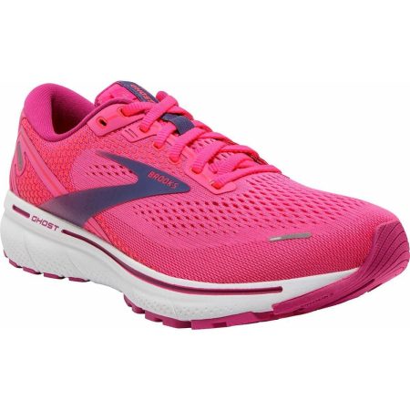 brooks ghost 14 womens running shoes pink 29980956885200