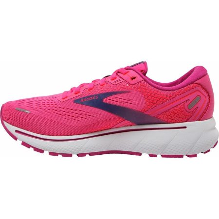 brooks ghost 14 womens running shoes pink 29980956950736