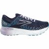 brooks glycerin 20 wide fit womens running shoes blue 29684642087120