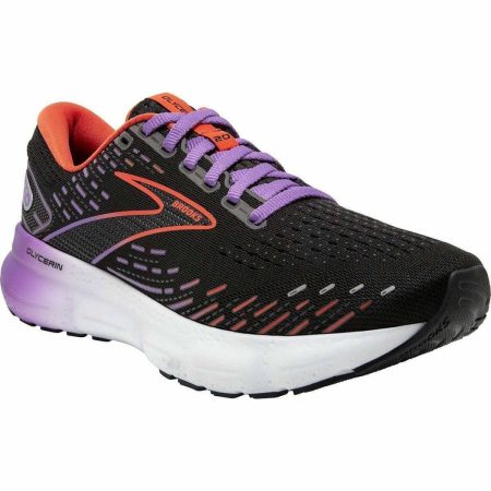 brooks glycerin 20 womens running shoes black 29684535132368