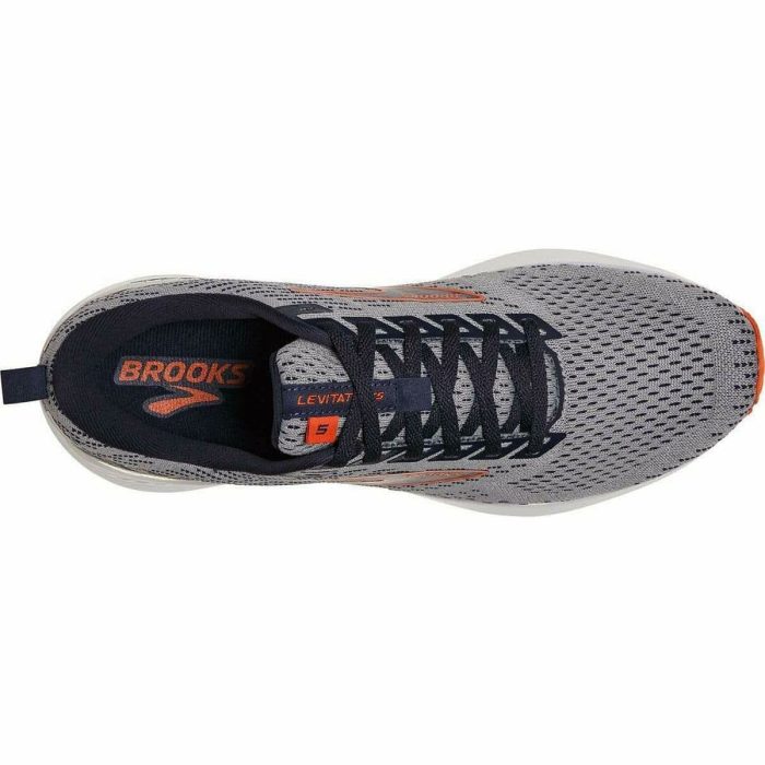 brooks levitate gts 5 mens running shoes grey 29692489302224