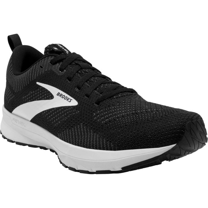 brooks revel 5 mens running shoes black 28553266462928