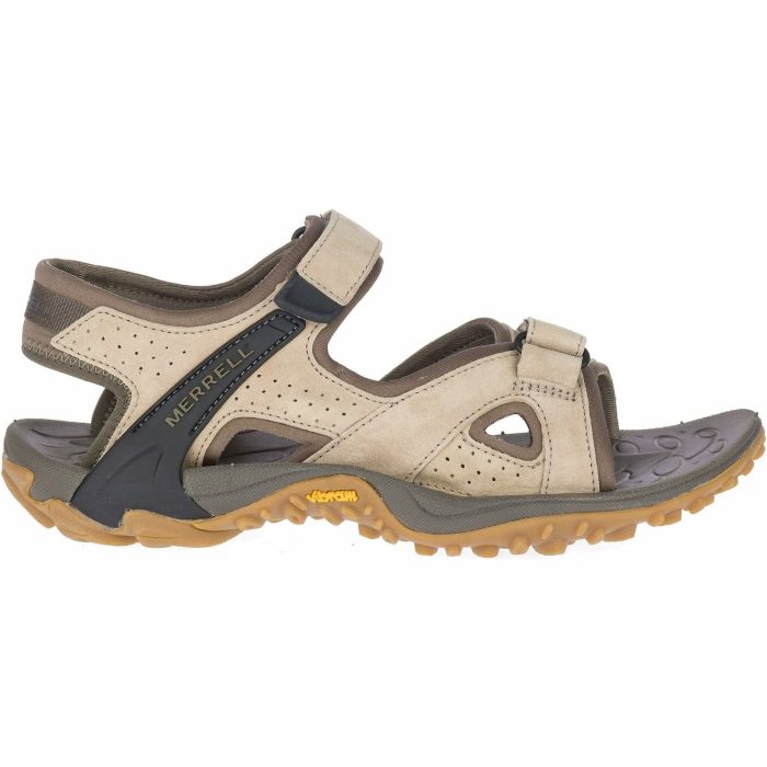 merrell kahuna 4 strap womens sandals beige 30390346514640