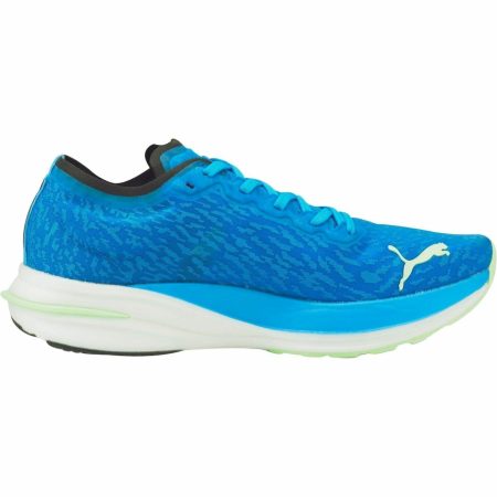 puma deviate nitro wildwash mens running shoes blue 37340651946192