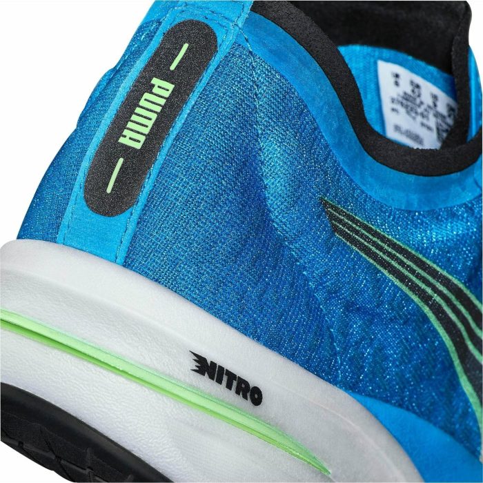 puma deviate nitro wildwash mens running shoes blue 37340652044496