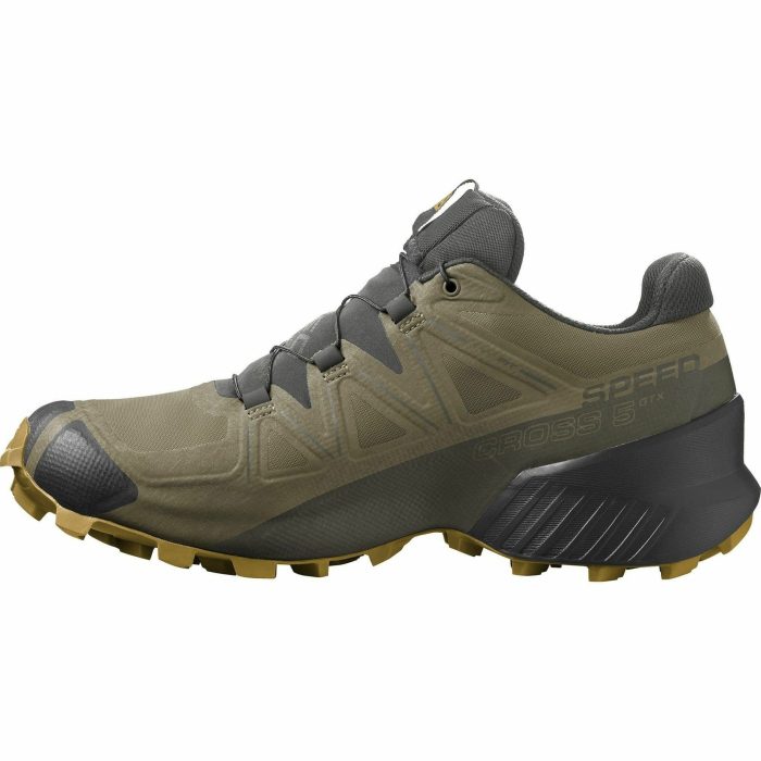 salomon speedcross 5 gtx mens trail running shoes green 30428510322896