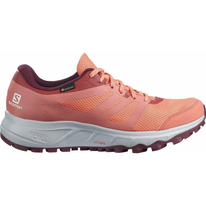 salomon trailster 2 gtx womens trail running shoes pink 28937444065488