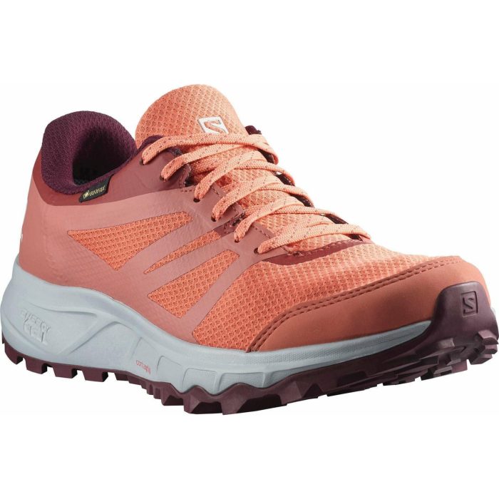 salomon trailster 2 gtx womens trail running shoes pink 28937444229328