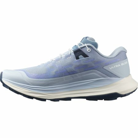salomon ultra glide womens trail running shoes blue 37411376824528