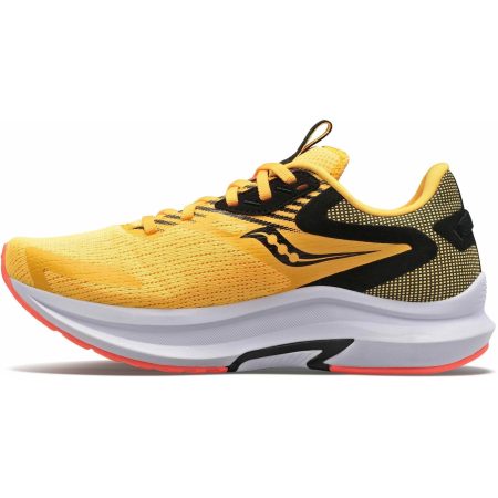 saucony axon 2 mens running shoes yellow 37446718259408