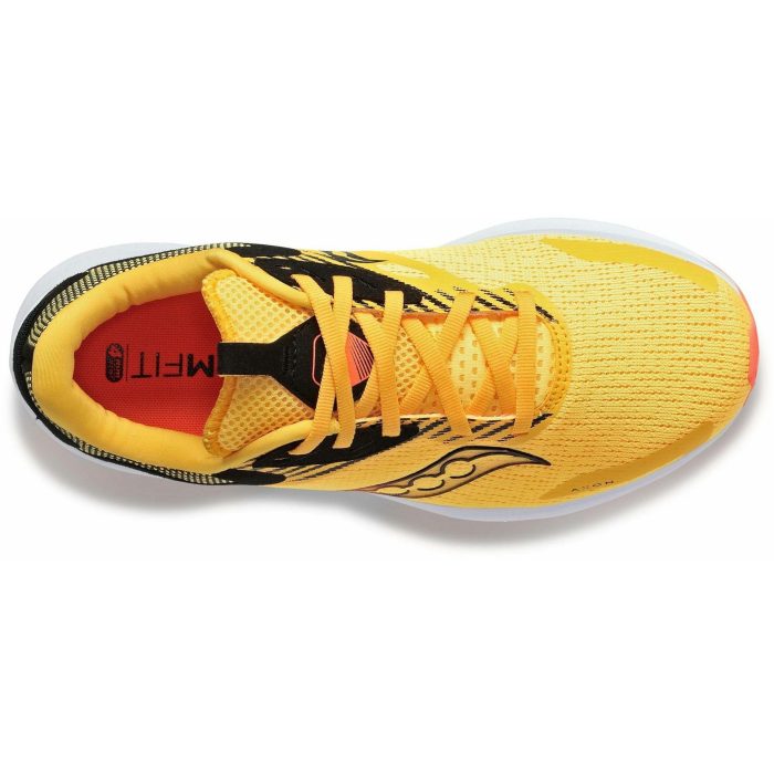 saucony axon 2 mens running shoes yellow 37446718554320