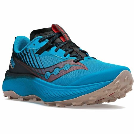 saucony endorphin edge womens trail running shoes blue 37223106379984