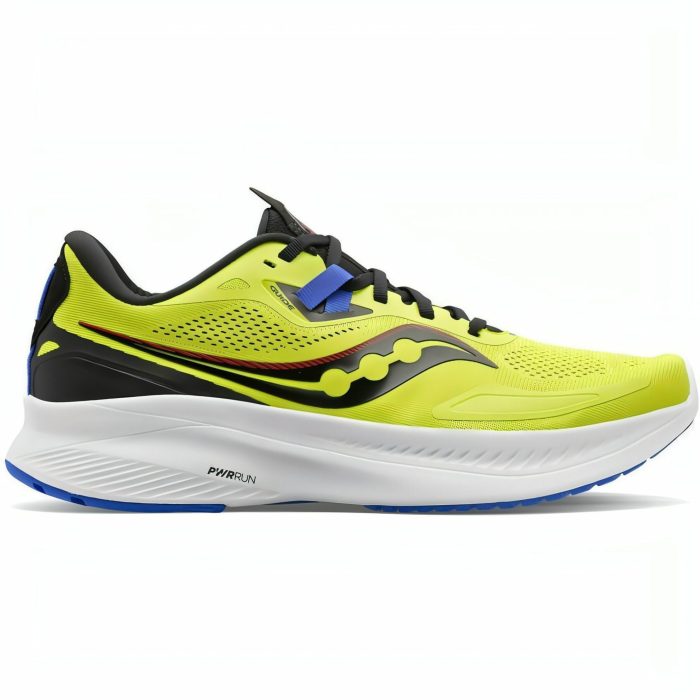 saucony guide 15 mens running shoes yellow 29727386435792