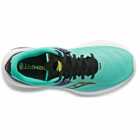 saucony guide 15 womens running shoes green 29718305898704