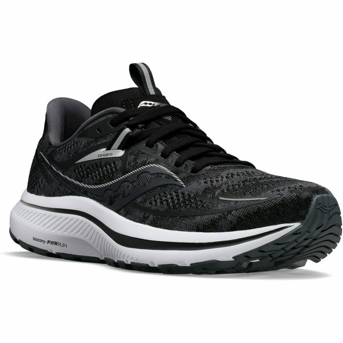 saucony omni 21 mens running shoes black 37242405552336