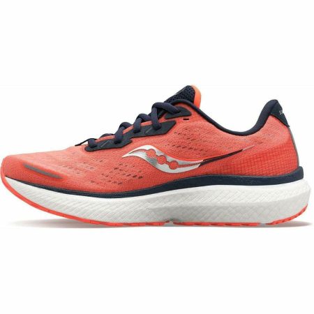 saucony triumph 19 womens running shoes orange 29694047060176