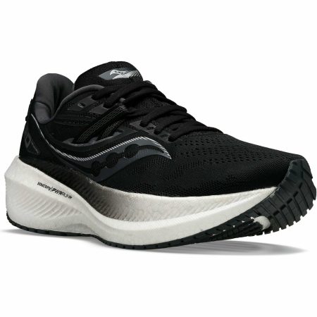 saucony triumph 20 womens running shoes black 37222369525968